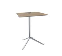 Fritz Hansen Little Friend KS14 Side Table Oak/Polished Aluminum