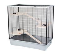 Little Friends Belfry Xl Rat Hamster Small Animal Cage The - 100 X 54 X 100 - Grey