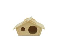 Little Friends Cozy Eco Wooden Hamster House Hideaway for Hamster