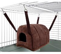 Little Friends Cuddle Up Rat Chinchilla Igloo, Luxury Chocolate