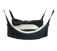 Little Friends Fluffy Lined Recycled Eco Hammock With Pouch, Grey Weave