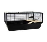 Hamster & Rat Cage Grosvenor 78 x 48 x 36cm - Black | Little Friends