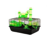Little Friends Landmark Animal Cage with Accessories, Small, 58 x 38 x 29 cm, Green