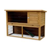 Little Friends Pent Hutch 2 Tier Large Rabbit Guinea Pig 136.4cm 1.36m 4.5ft