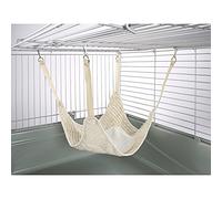 Little Friends Plain Hammock with Fleece Centre, Luxury Cream Cream