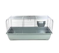 Little Friends Premium Rabbit 80 Indoor Rabbit & Guinea Pig Cage Grey