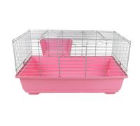Little Friends Rabbit 100 Indoor Rabbit & Guinea Pig Cage Pink