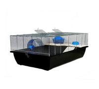 Little Friends Rat And Hamster Cage With Shelf - Carlton Medium Black