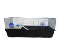 Little Friends Ritz Large Rat And Hamster Cage With Shelf - Black