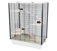 Hamster & Rat Cage 78cm x 48cm x 97cm - Belfry Tall Multi-Level Grey | Little Friends