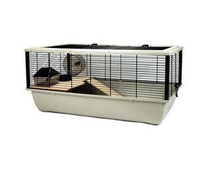 Little Friends The Grosvenor Large Rat And Hamster Cage With Shelf - Grey