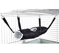 Little Friends Tunnel Tube Rat Ferret Toy,Quilted Black,13 x 13 x 4 cm; 100 Grams