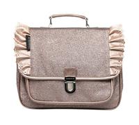 Little Frilly Schoolbag Copper red one size