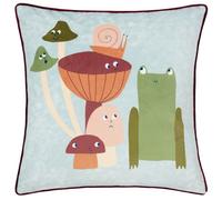 Little Furn. Funguys Friends Piped Velvet Polyester Filled Cushion