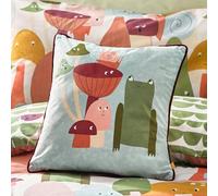 little furn. Funguys Friends Velvet Piped Polyester Filled Cushion