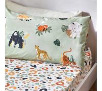 Little Furn. Wildlife Animal Print Fitted Bed Sheet