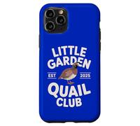Little Garden Quail Club Vintage Style Bird Watching Graphic Case for iPhone 11 Pro