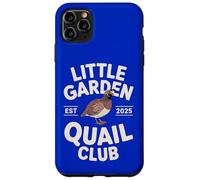 Little Garden Quail Club Vintage Style Bird Watching Graphic Case for iPhone 11 Pro Max