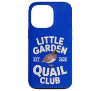 Little Garden Quail Club Vintage Style Bird Watching Graphic Case for iPhone 13 Pro