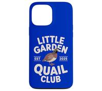 Little Garden Quail Club Vintage Style Bird Watching Graphic Case for iPhone 13 Pro Max
