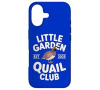 Little Garden Quail Club Vintage Style Bird Watching Graphic Case for iPhone 17