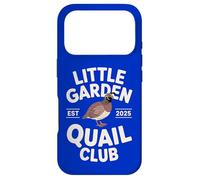 Little Garden Quail Club Vintage Style Bird Watching Graphic Case for iPhone 17 Pro