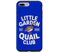 Little Garden Quail Club Vintage Style Bird Watching Graphic Case for iPhone 7 Plus/8 Plus