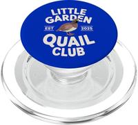 Little Garden Quail Club Vintage Style Bird Watching Graphic PopSockets PopGrip for MagSafe