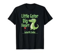Little Gator Big Heart Value Graphic T-Shirt, Men, Black, M