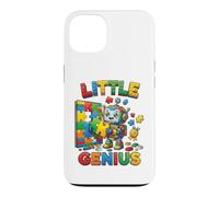 Little Genius Robot Puzzle Builder Kids Design Case for iPhone 13