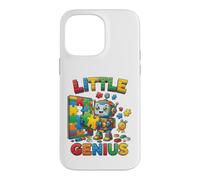 Little Genius Robot Puzzle Builder Kids Design Case for iPhone 14 Pro Max