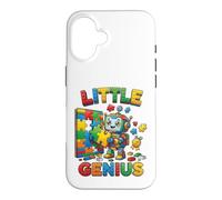 Little Genius Robot Puzzle Builder Kids Design Case for iPhone 16