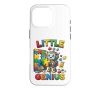Little Genius Robot Puzzle Builder Kids Design Case for iPhone 16 Pro