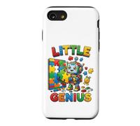Little Genius Robot Puzzle Builder Kids Design Case for iPhone SE (2020) / 7/8