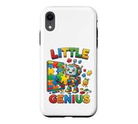 Little Genius Robot Puzzle Builder Kids Design Case for iPhone XR