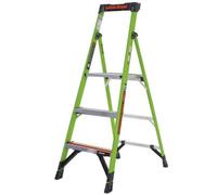 Little Giant 3 Tread Mighty Lite Hi-Viz GRP Fibreglass Step Ladder