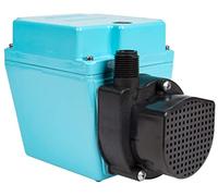 Little Giant 3E-12N, 115-Volt, 1/15 HP 500 GPH Oil-Filled Direct Drive in-Line or Submersible Pump with 6-ft. Cord, Blue, 503103