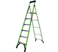 Little Giant 6 Tread Mightylite Grp Platform Step Ladder