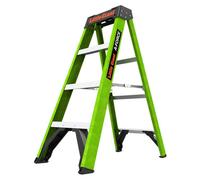 Little Giant A-Force 4 Tread Fibreglass Swingback (1.25M) Step Ladder