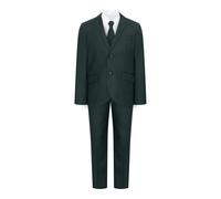Little Giants Forest - 5 Piece Boys Suit - 12/18 month - Standard Suit/Green Tie