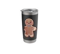Little Gingerbread Man Bitten in The Arm Stainless Steel Insulated Tumbler