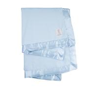 Little Giraffe 74 x 89cm Luxe Baby Blanket (Blue)
