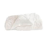 Little Giraffe 74 x 89cm Luxe Baby Blanket (Cream)