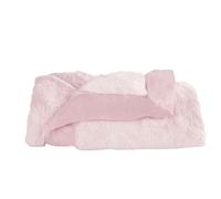 Little Giraffe 74 x 89cm Luxe Baby Blanket (Pink)