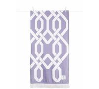 Little Giraffe Bliss Windowpane Throw, Lavender, 40" x 58"
