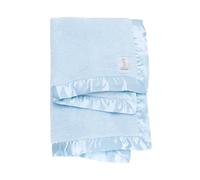 Little Giraffe Chenille Baby Blanket (Blue)