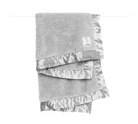 Little Giraffe Chenille Baby Blanket (Silver)