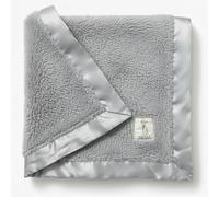 Little Giraffe Chenille Baby Blanket (Silver)