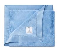 Little Giraffe Luxe Baby Blanket, Cornflower
