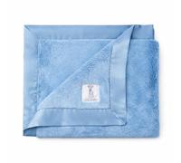 Little Giraffe Luxe Baby Blanket, Cornflower